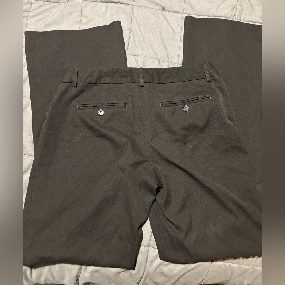 EXPRESS Women’s Black Boot Cut Flared Trousers Size 6R - Picture 5 of 7